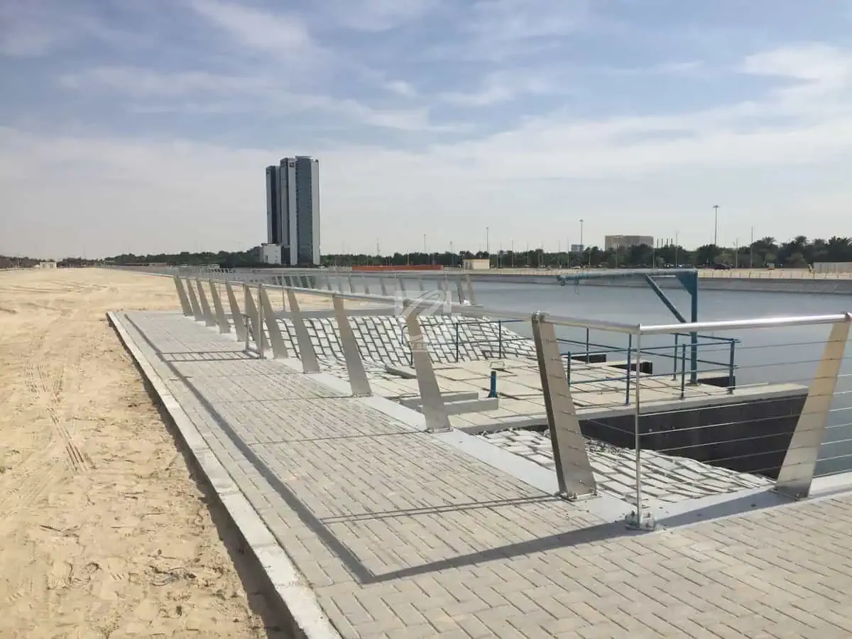 Roads and Infrastructure for New Residential Plots at Al Maqta Channel Area in Abu Dhabi