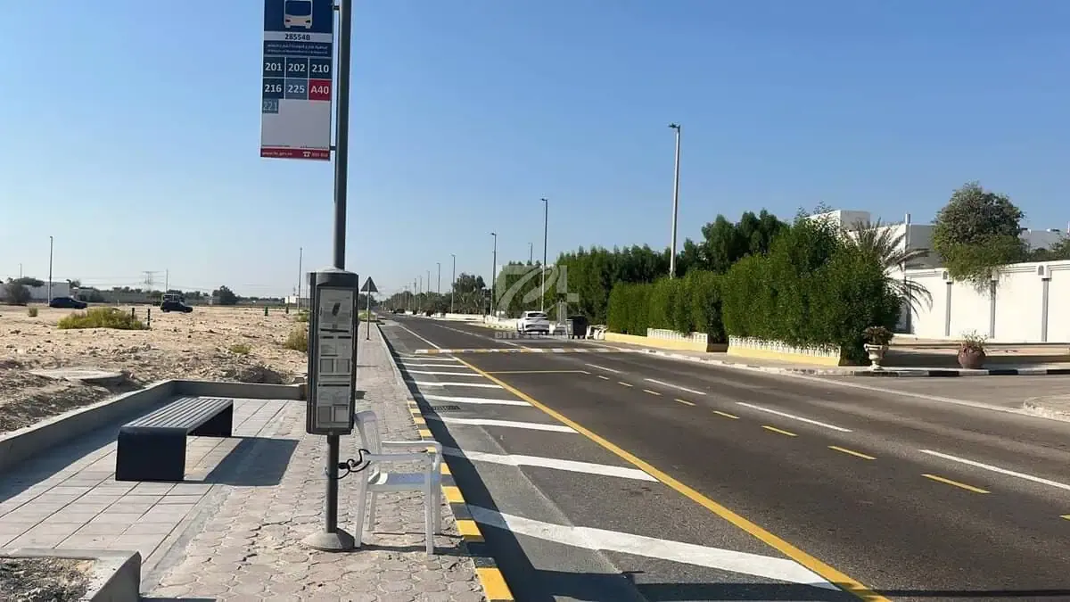 ITC BUS STOP POLE